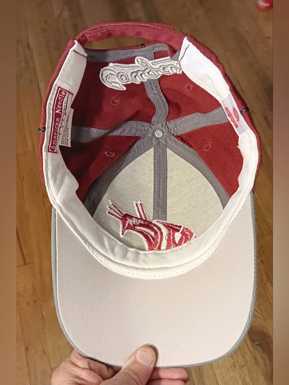 vintage Washington State Cougars Cap American Needle oversized 3D logo football